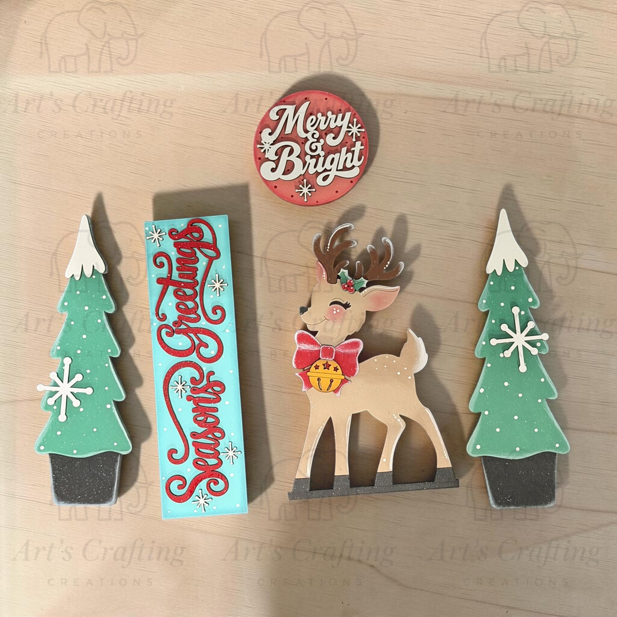 Merry and Bright - Interchangeable Porch Add-on