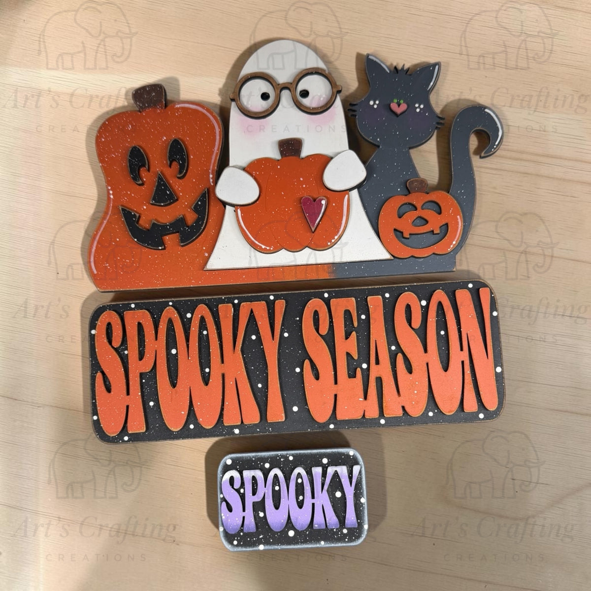 12" Interchangeable Insert - Spooky Season