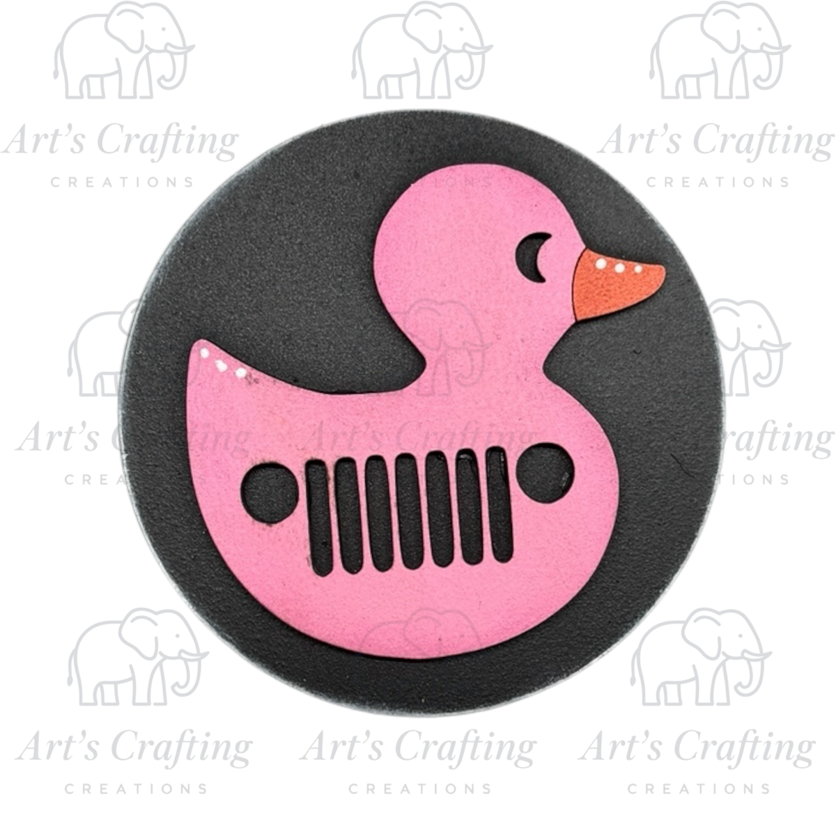 3" Round Insert - Off Road Ducky - Specialty