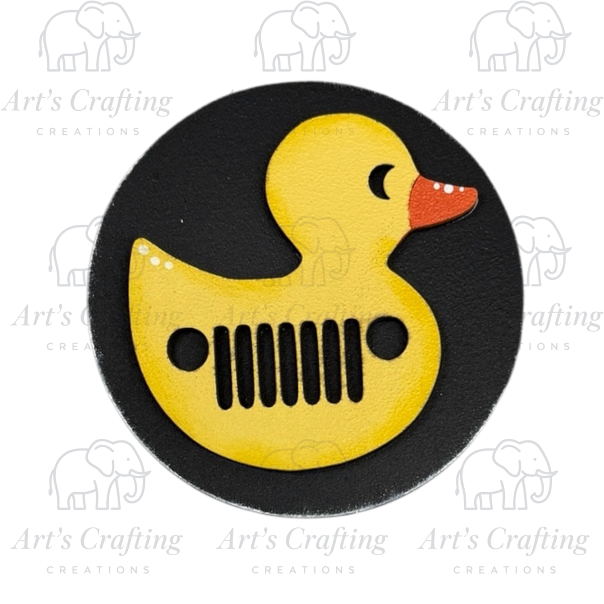 3" Round Insert - Off Road Ducky - Specialty