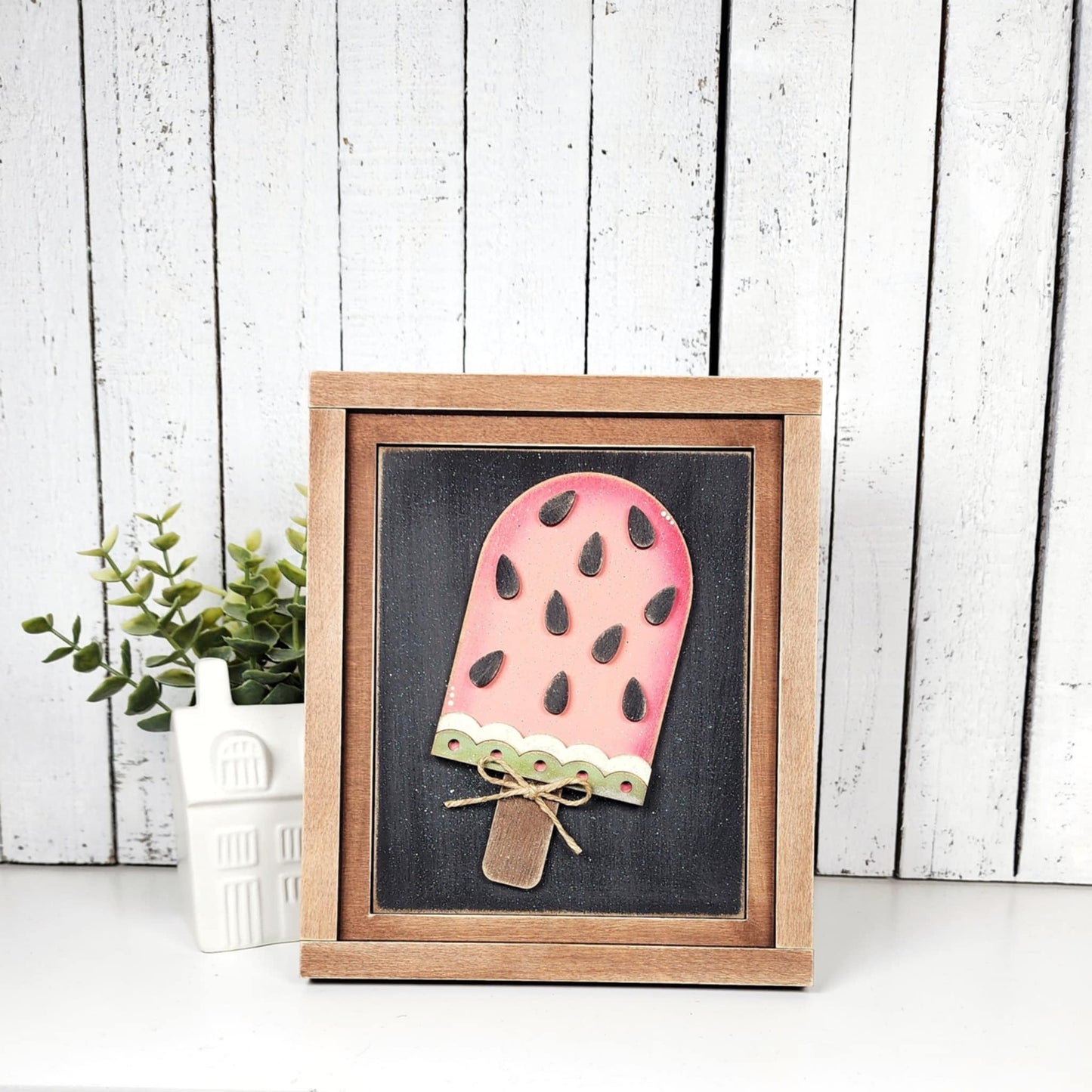5x6 Interchangeable Insert  - Watermelon Popsicle