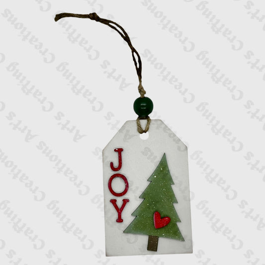 Joy Tag Ornament
