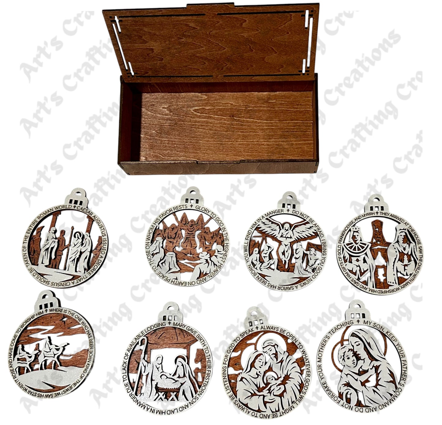 Christmas Story Ornament Set