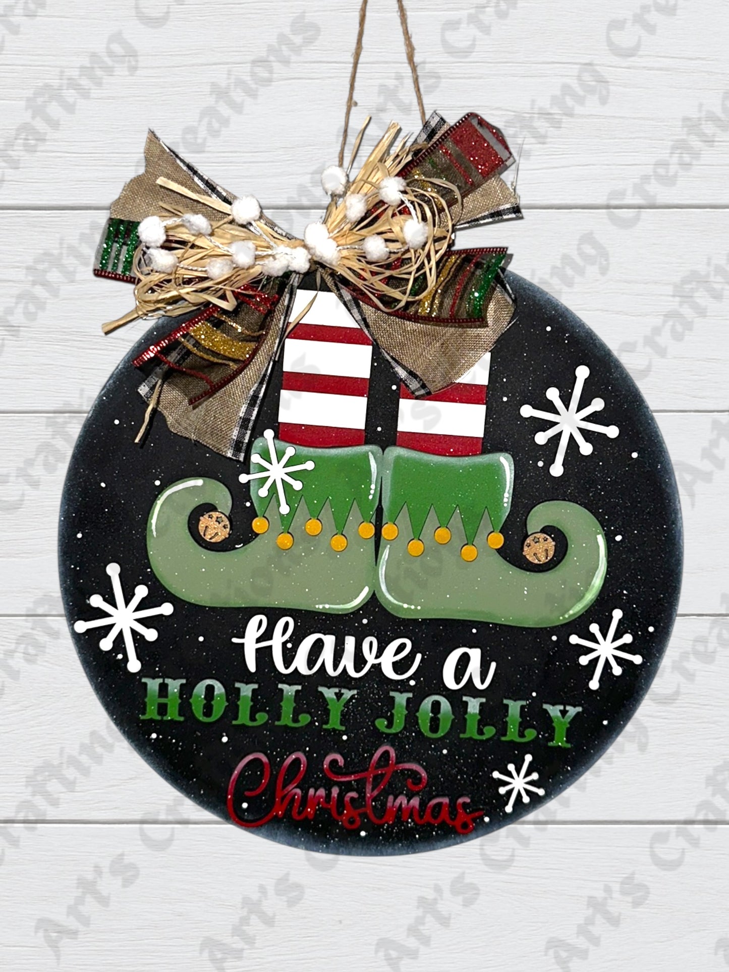 Have a Holly Jolly Christmas Hanging Sign