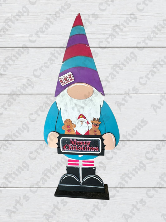 12" Interchangeable Base - Standing Gnome