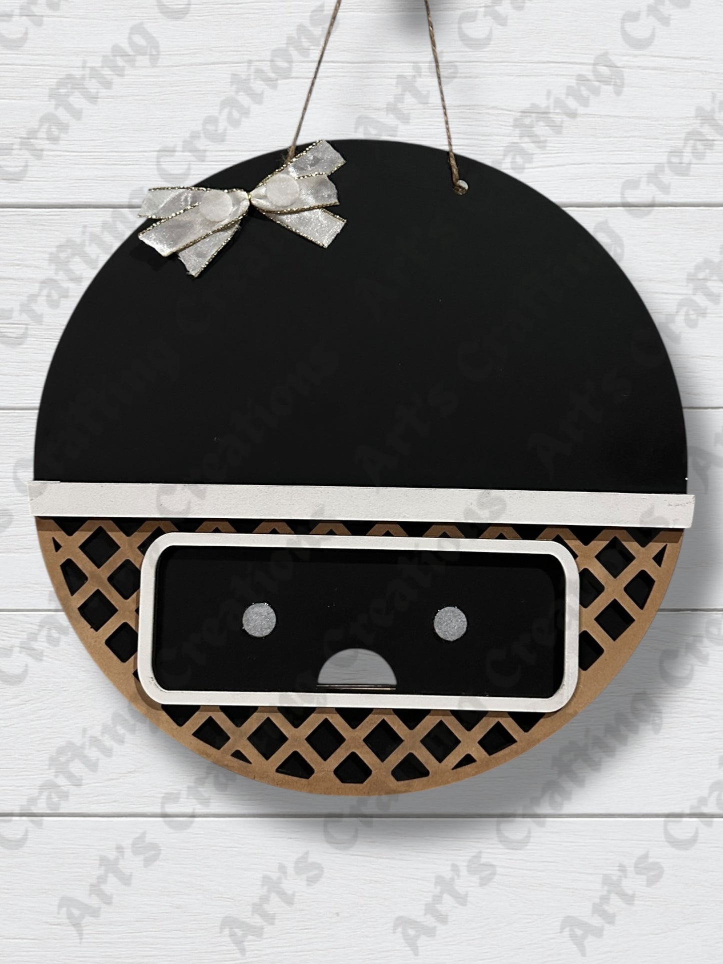 12" Interchangeable Base - Round Sign Double Sided