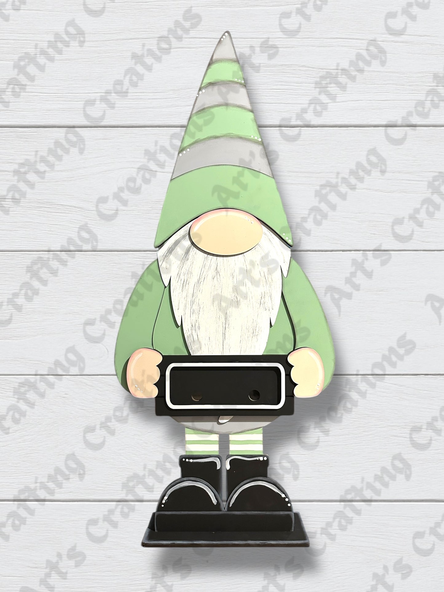 12" Interchangeable Base - 33" Standing Gnome