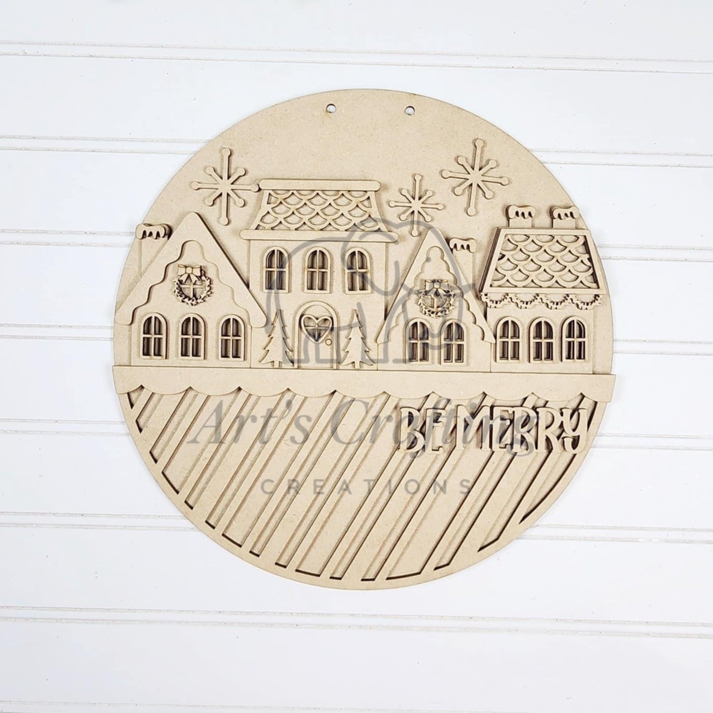 Be Merry Hanging Sign