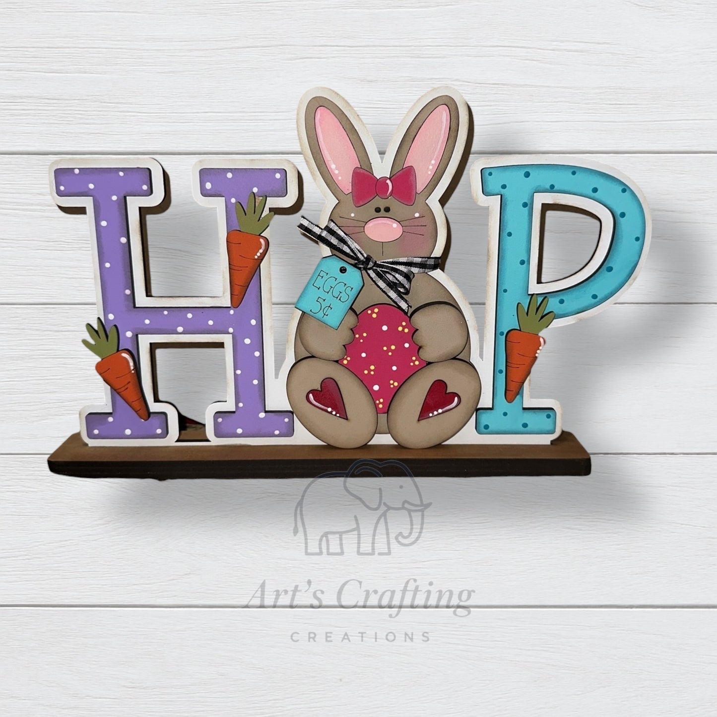 HOP Sign - Shelf Sitter