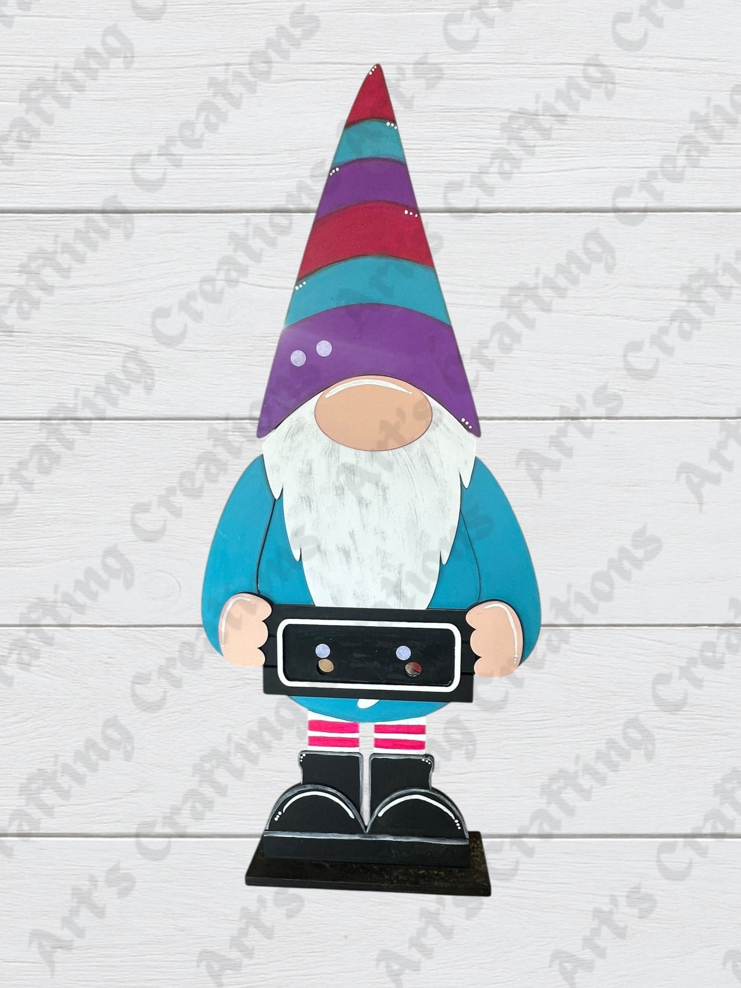 12" Interchangeable Base - Standing Gnome