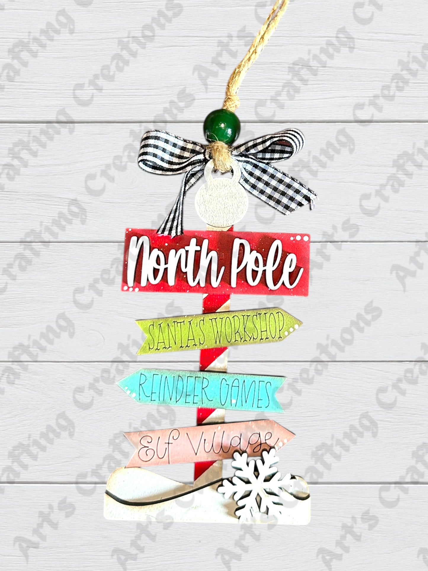 North Pole Ornament