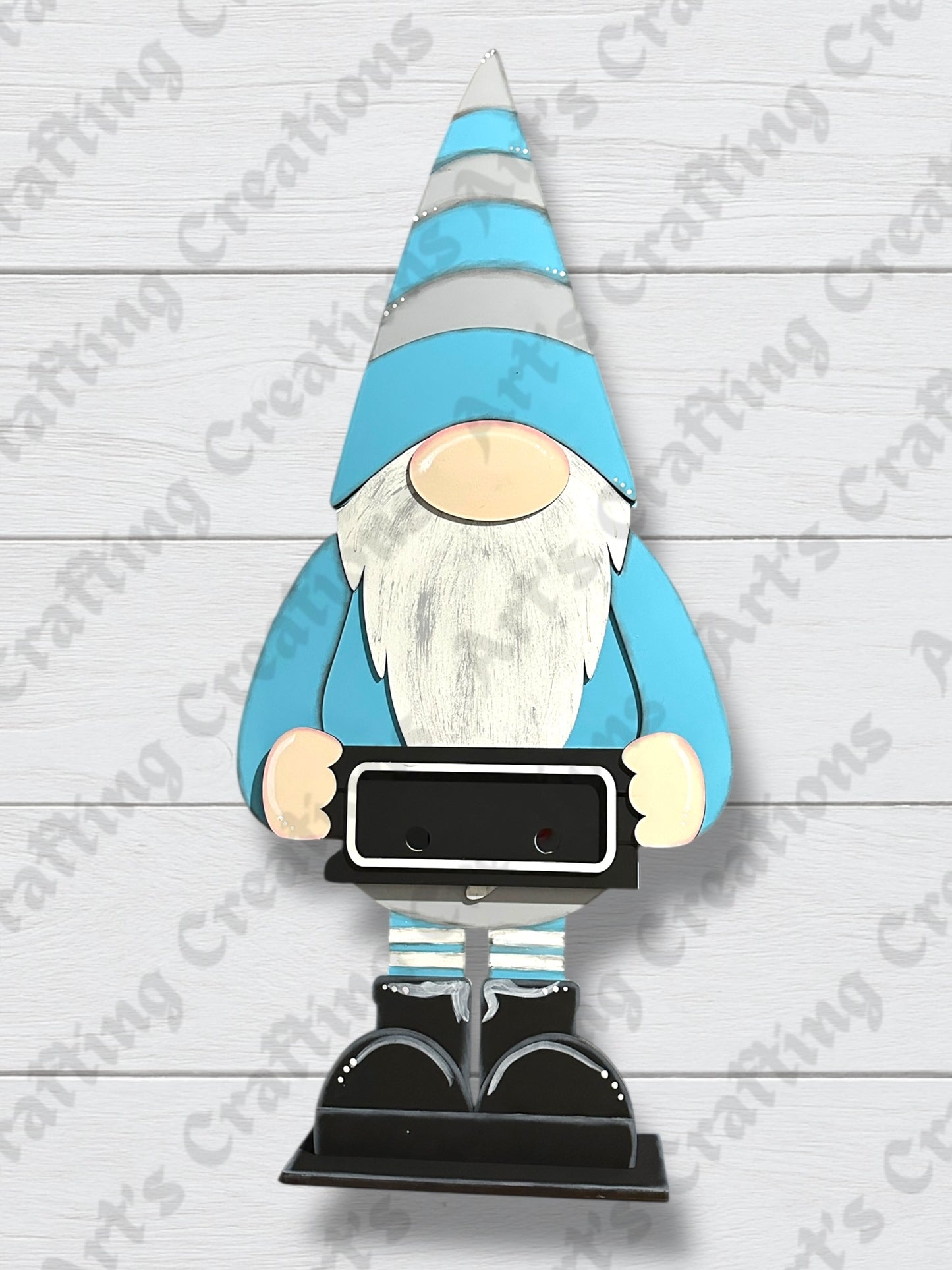 12" Interchangeable Base - 33" Standing Gnome