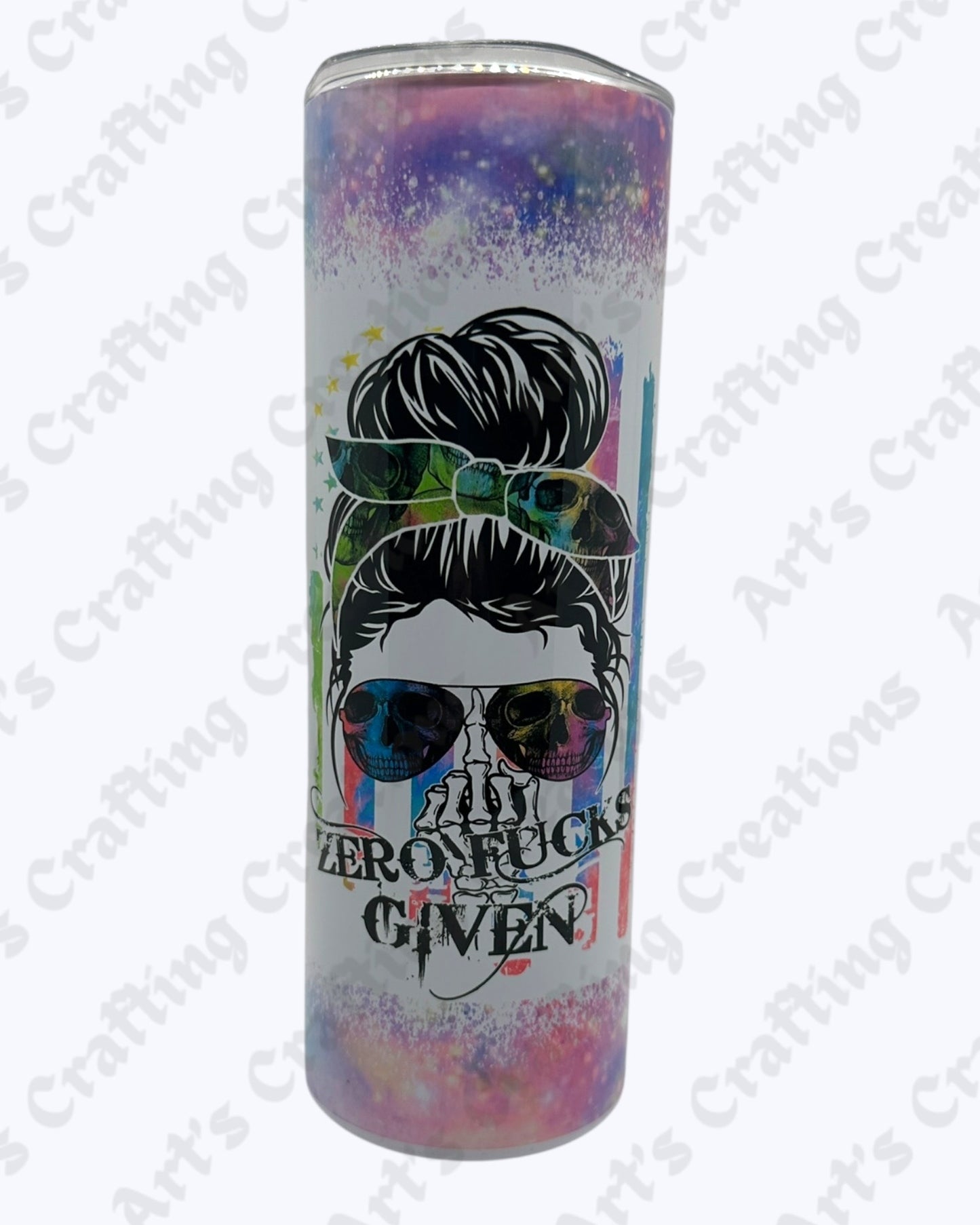 Zero F*** Given 20 oz Sublimation Tumbler