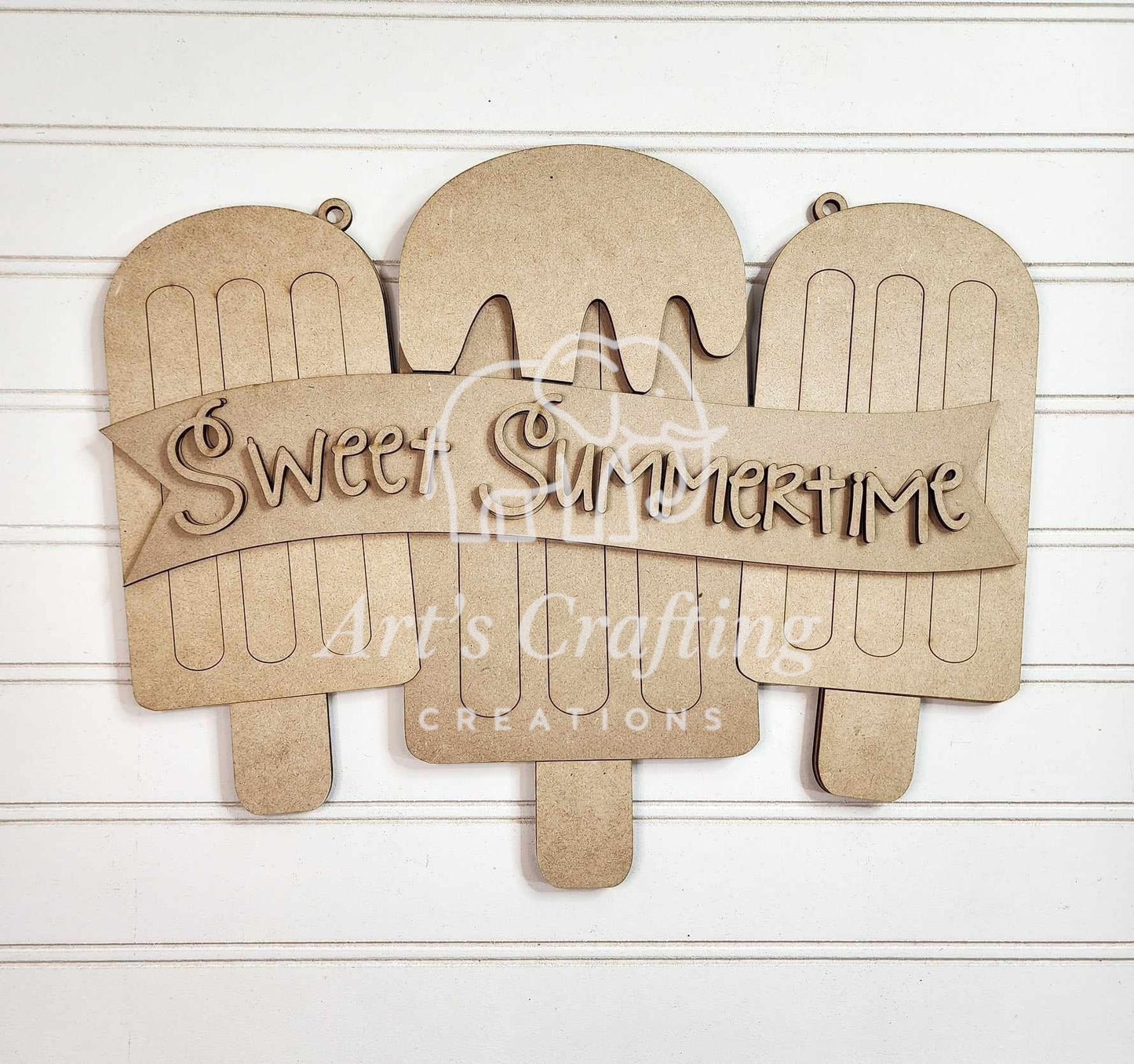 Sweet Summertime Hanging Sign