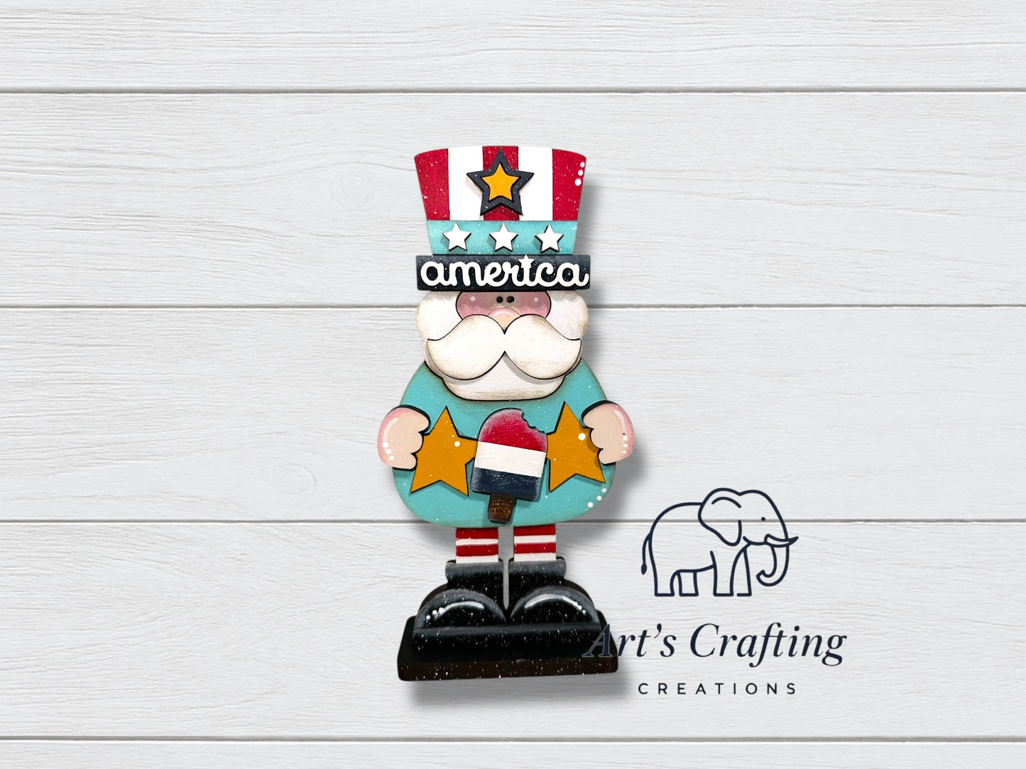 Mini Standing Uncle Sam - Shelf Sitter