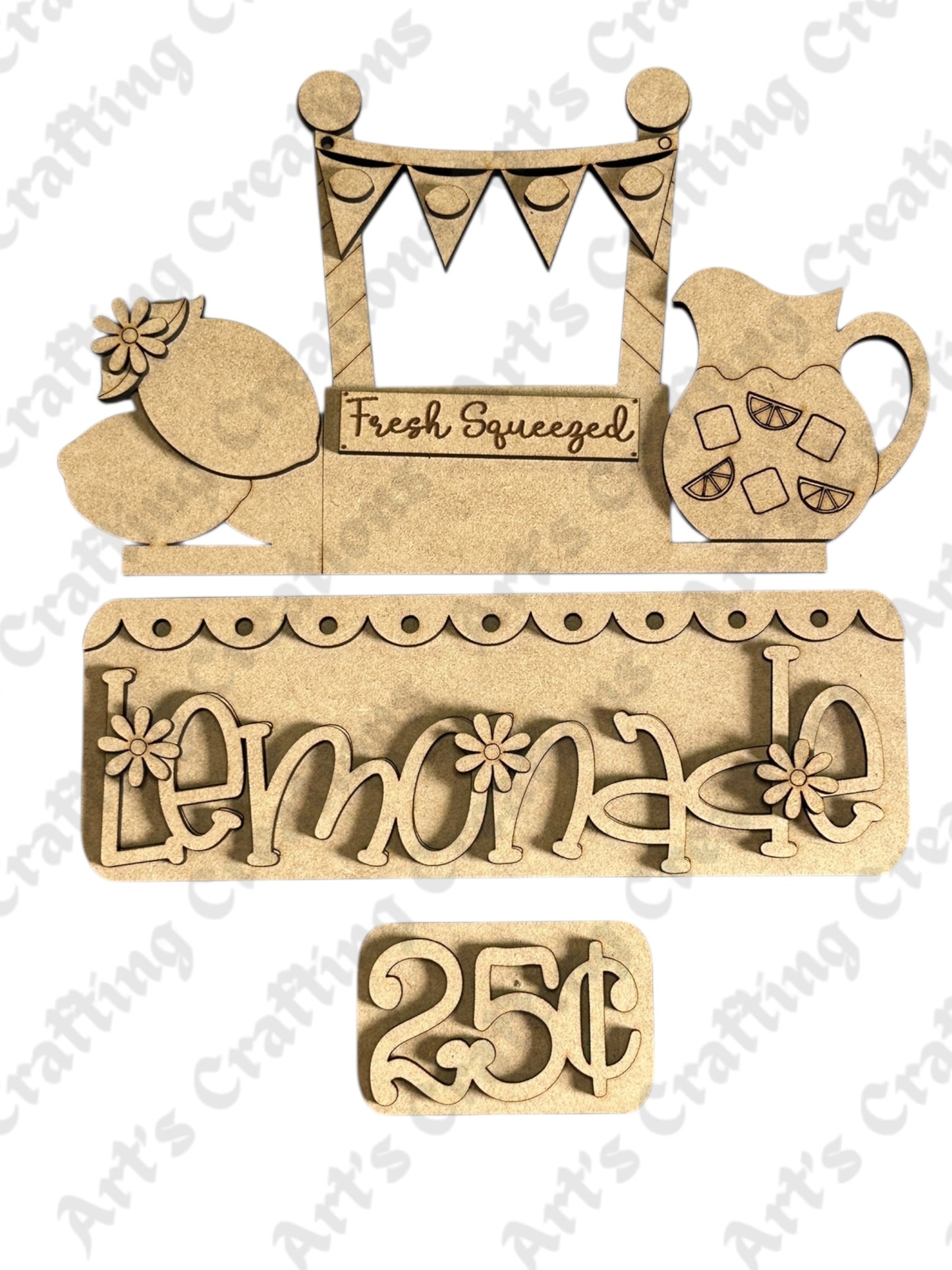 12" Interchangeable Insert - Lemonade Stand