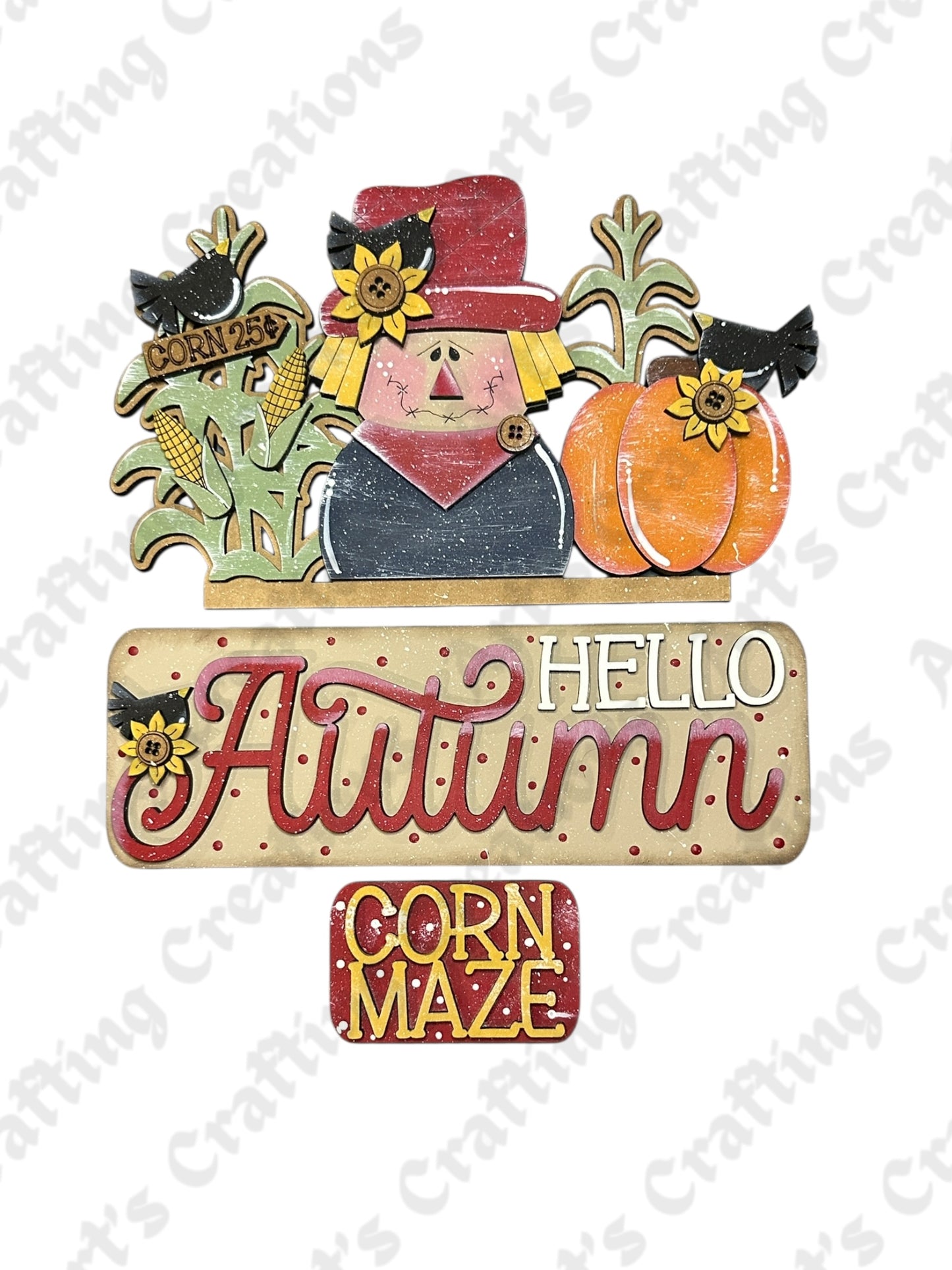 12" Interchangeable Insert - Hello Autumn