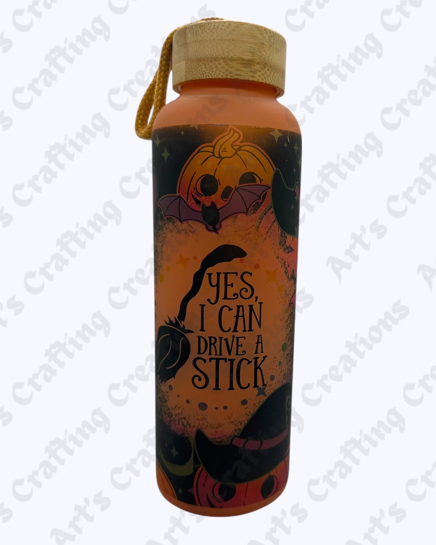 Yes I can Drive A Stick 25oz Glass Tumbler