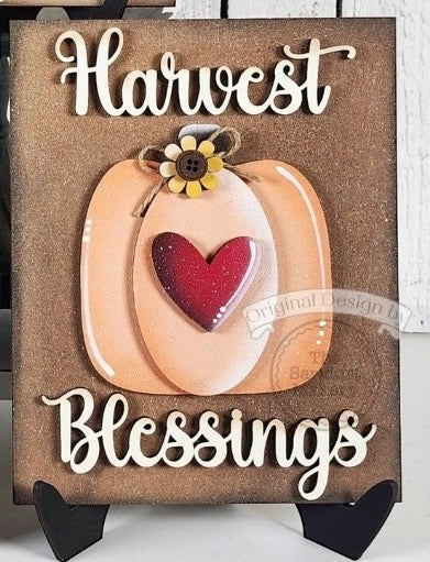 5x6 Interchangeable Insert  - Harvest Blessings