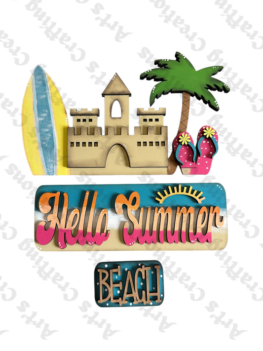 12" Interchangeable Insert - Hello Summer