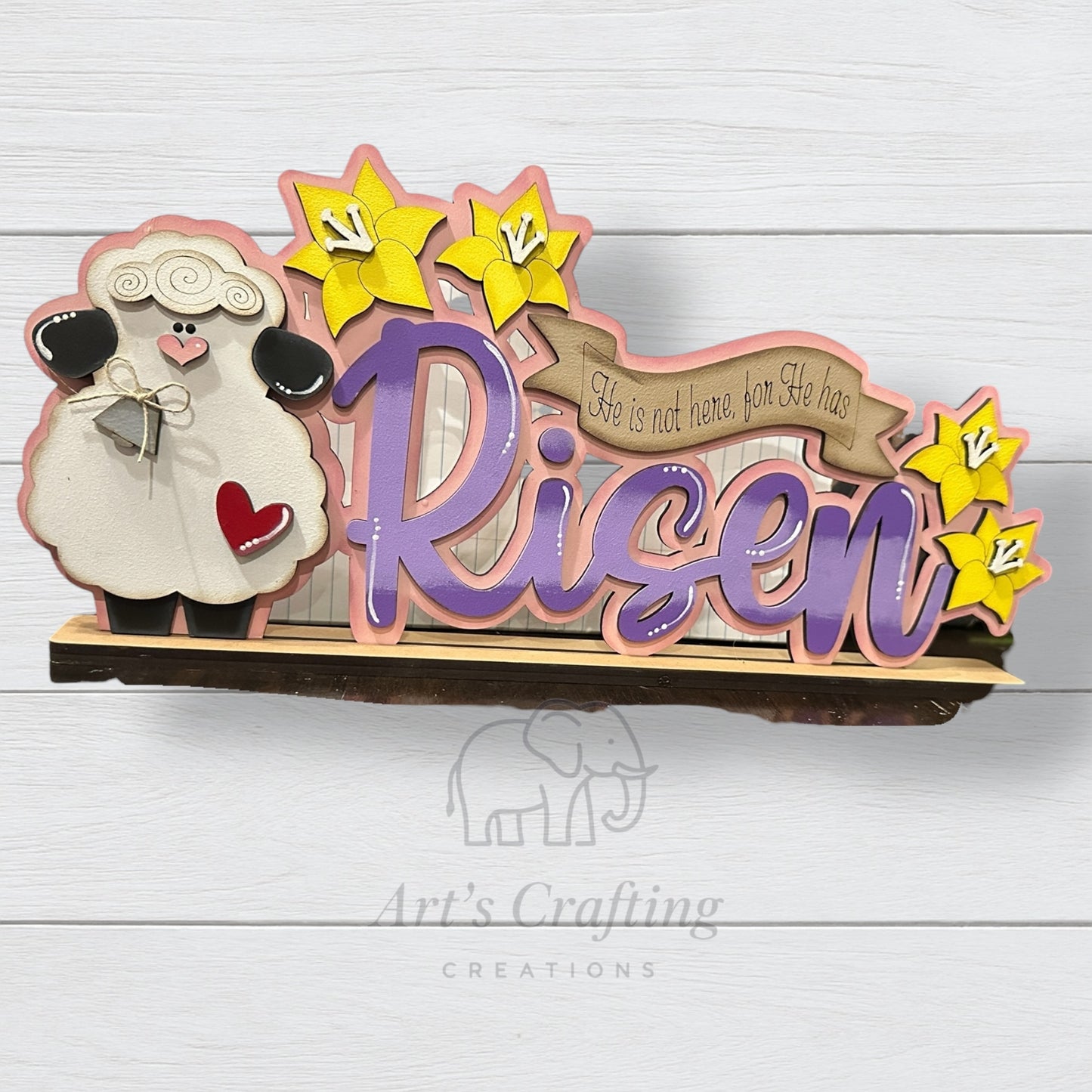 Risen Lamb - Shelf Sitter