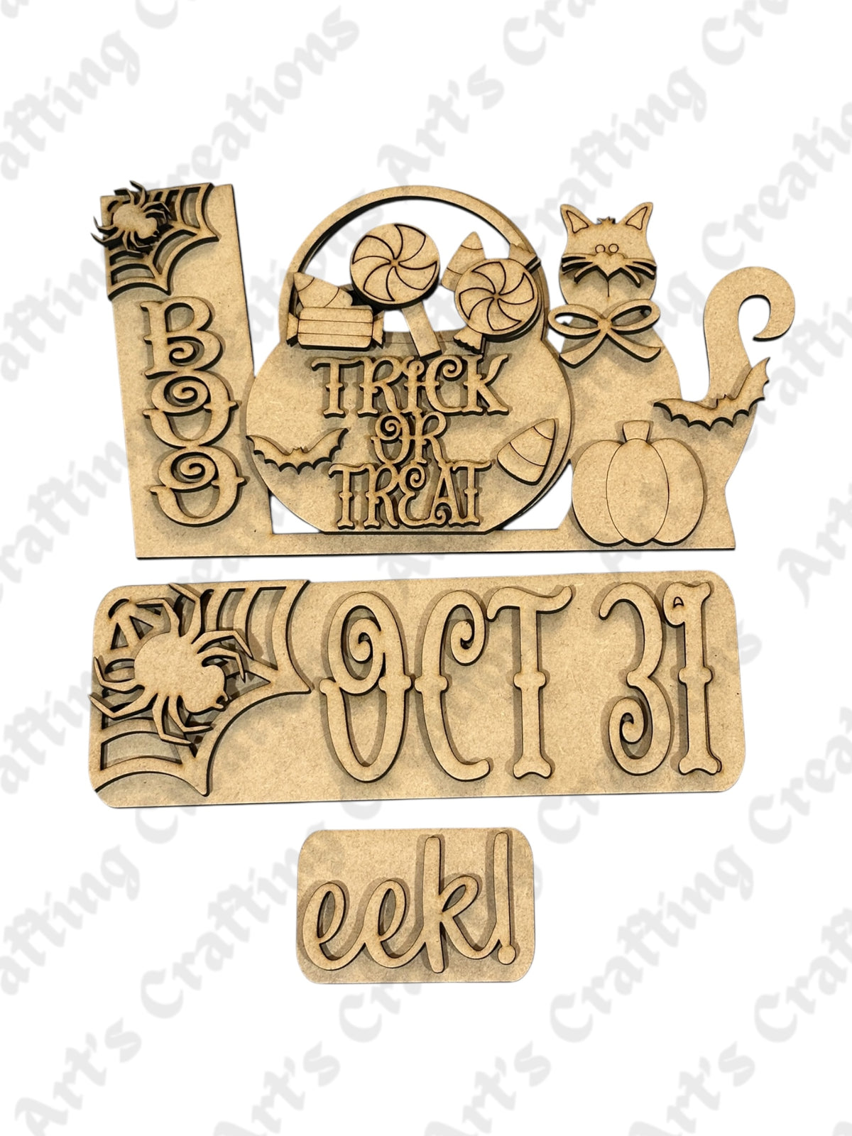 12" Interchangeable Insert - Trick or Treat