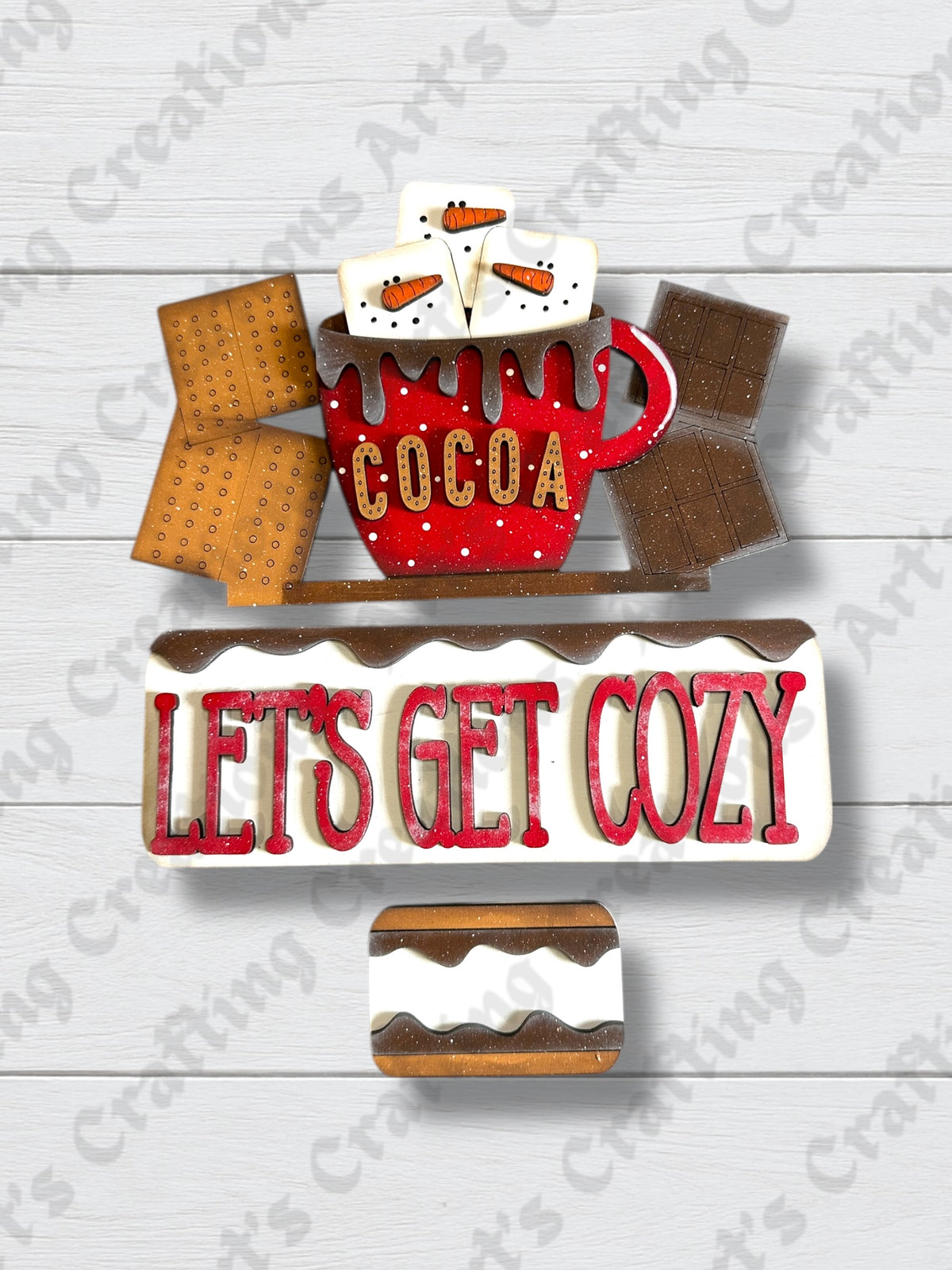 12" Interchangeable Insert - Lets Get Cozy