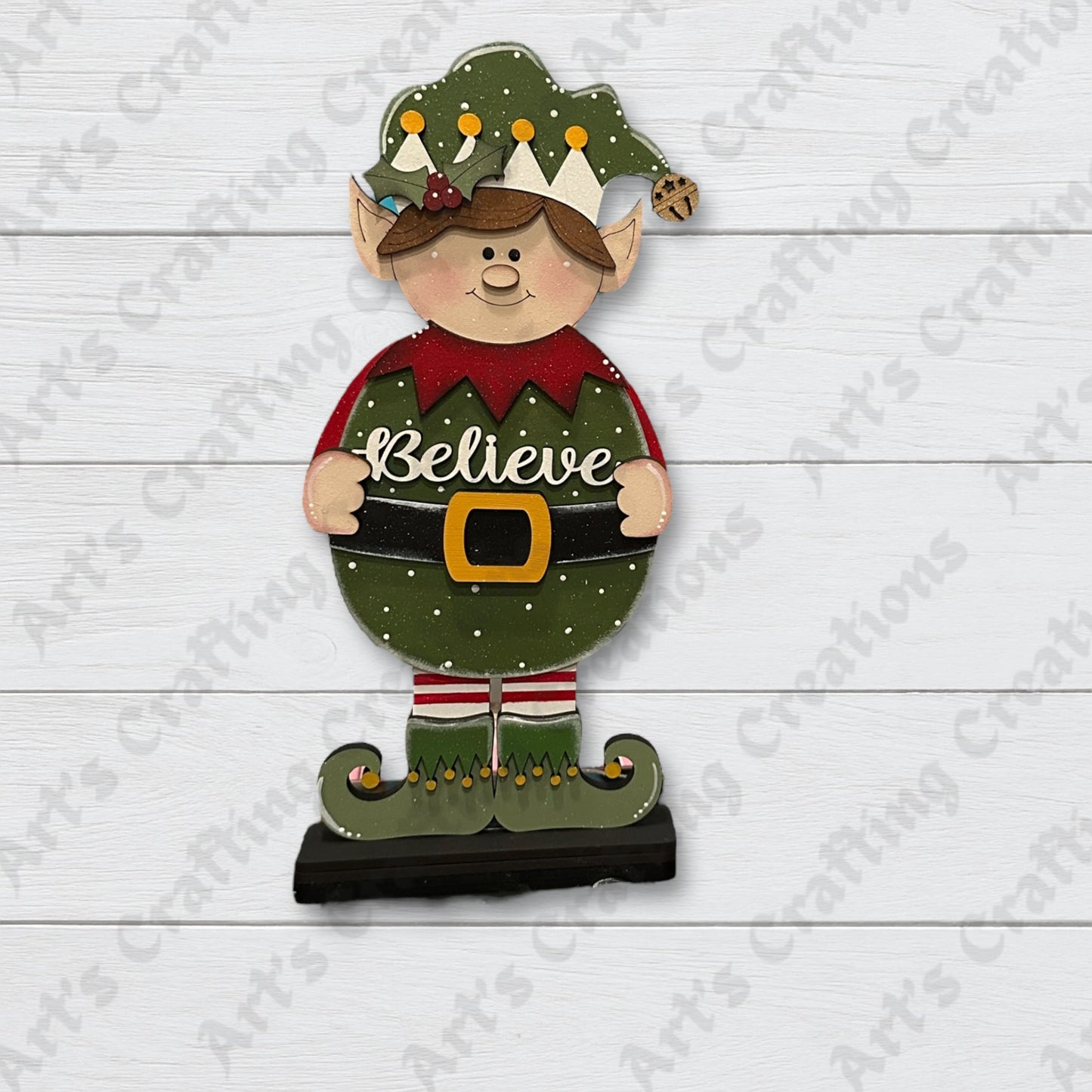 Boy Elf - Believe Shelf Sitter
