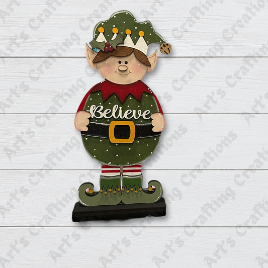Boy Elf - Believe Shelf Sitter