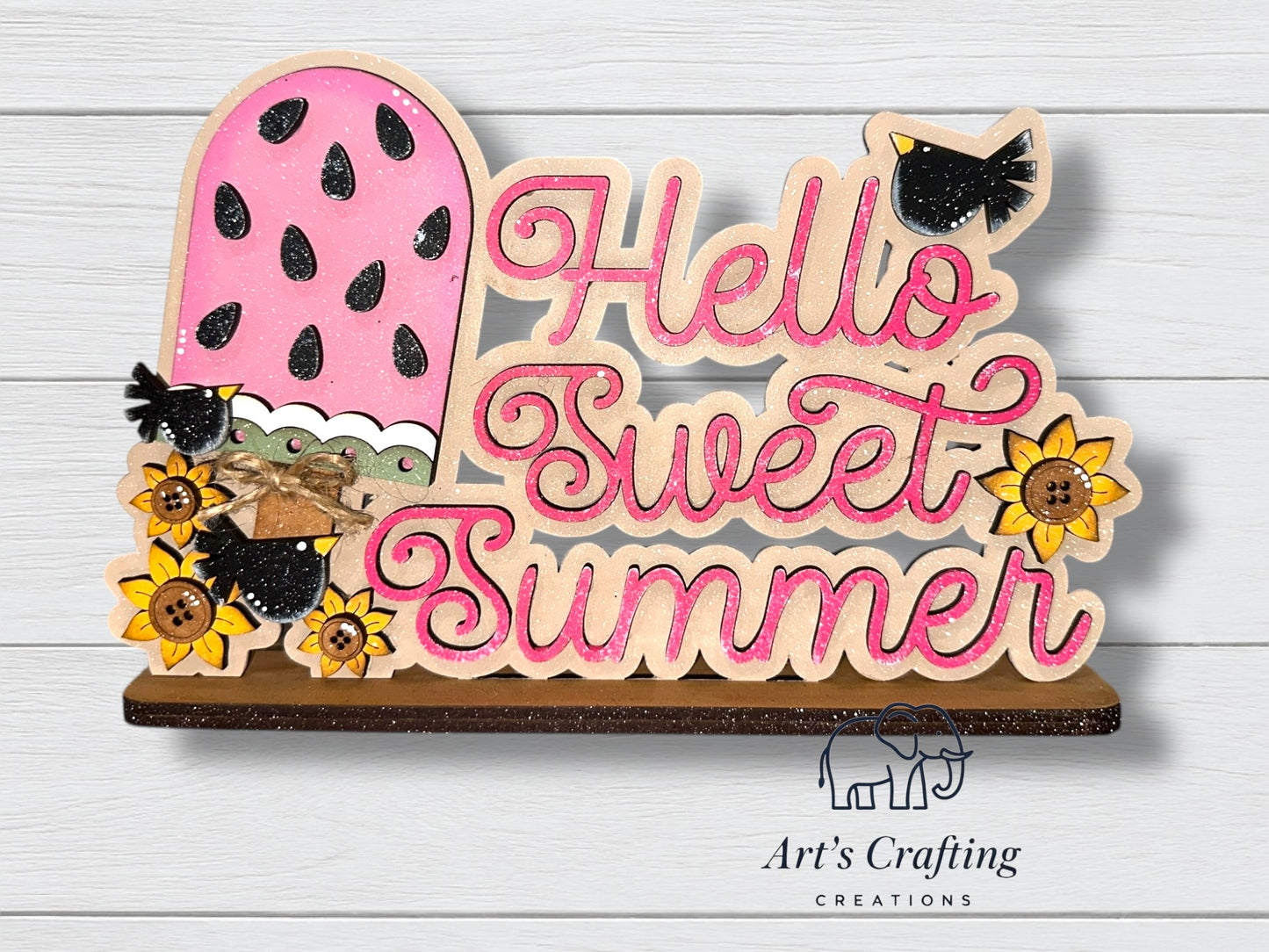 Hello Sweet Summer - Shelf Sitter