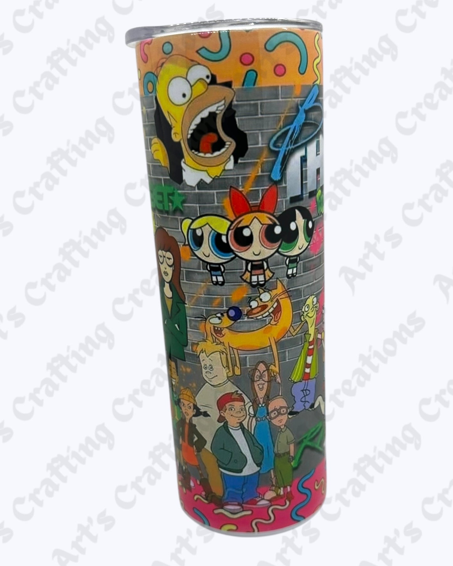 Born in the 80's 20 oz Sublimation Tumbler