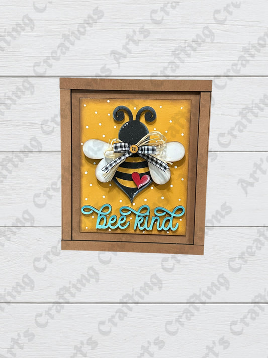 5x6 Interchangeable Insert - Bee Kind