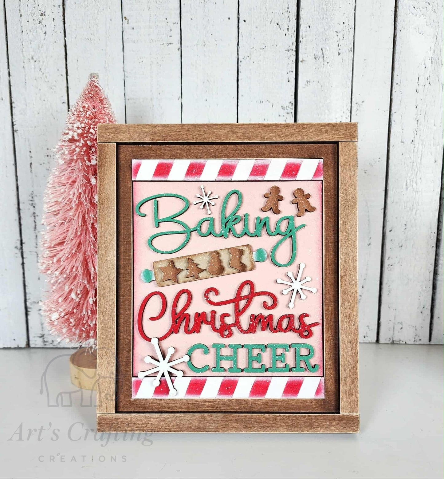 5x6 Interchangeable Insert  - Baking Christmas Cheer