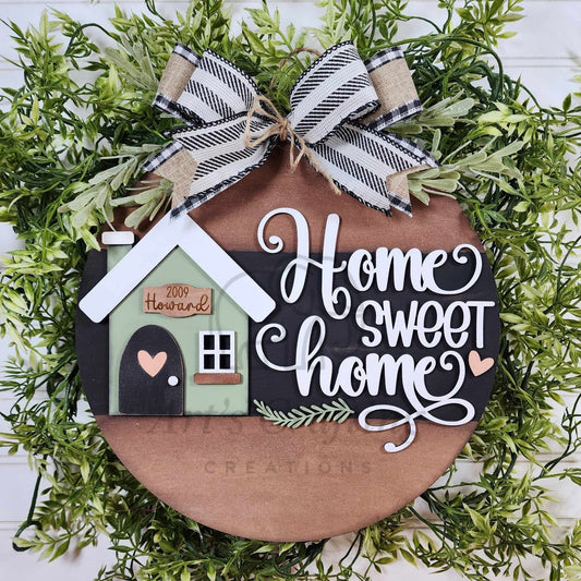Home Sweet Home Hanging Sign