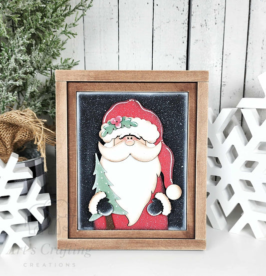 5x6 Interchangeable Insert  - Santa Claus