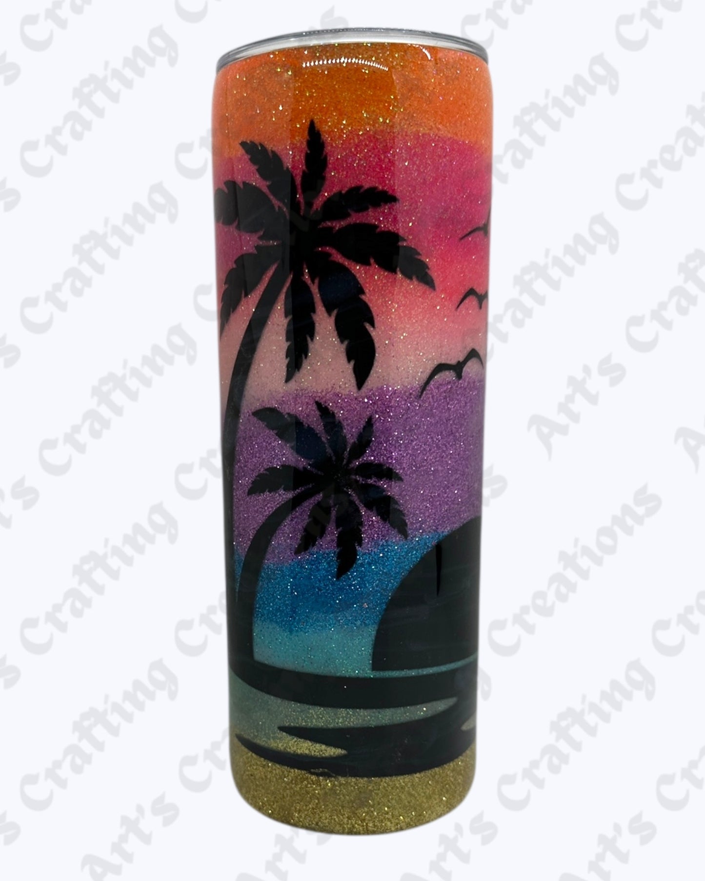 Sunset Beach Vibes 20 oz Tumbler