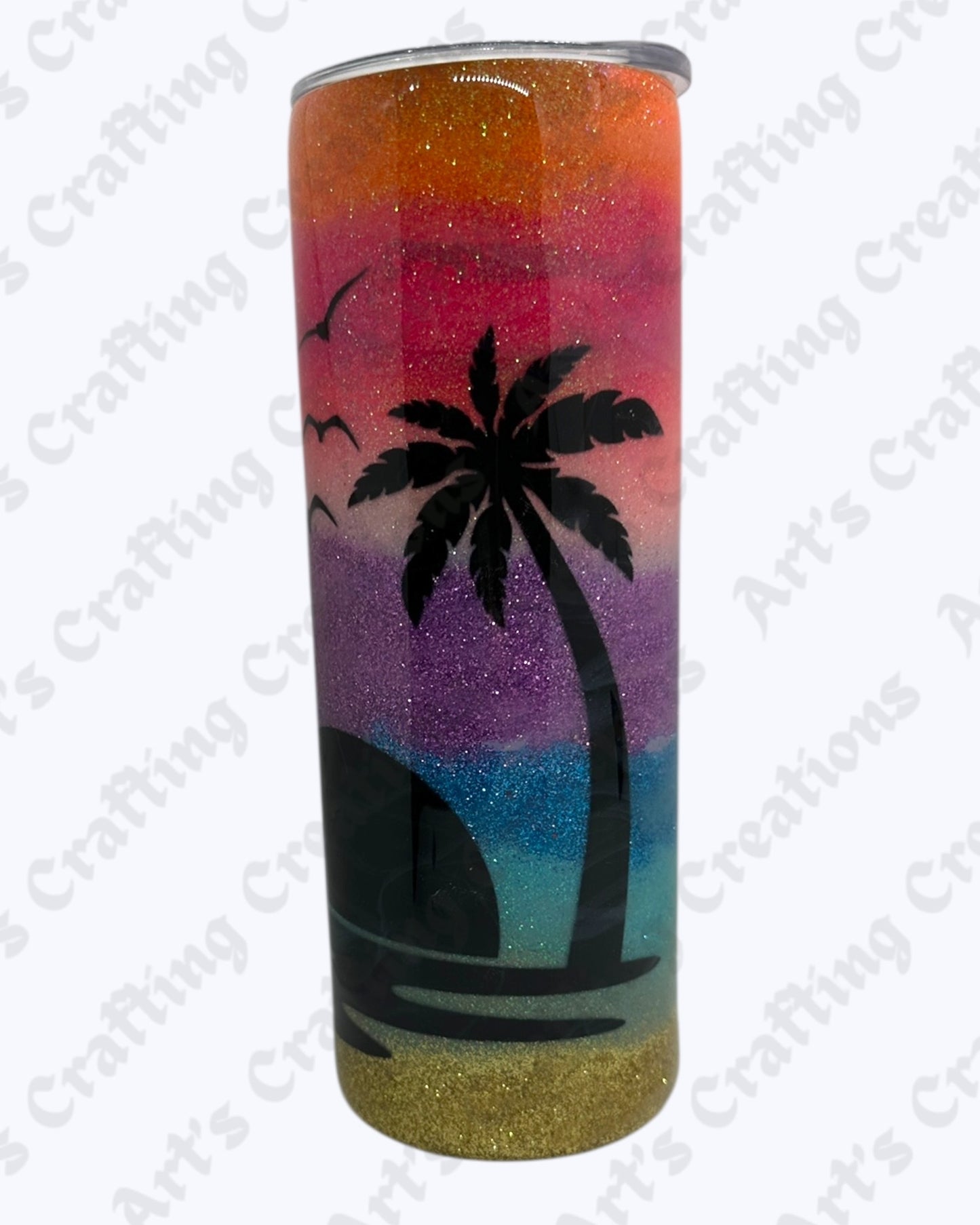 Sunset Beach Vibes 20 oz Tumbler