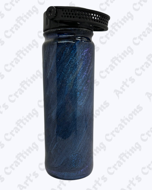 Blue/Silver Swirl 20 oz  Ozark Tumbler