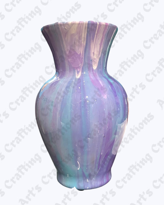 Blue/Pink/Purple Vase