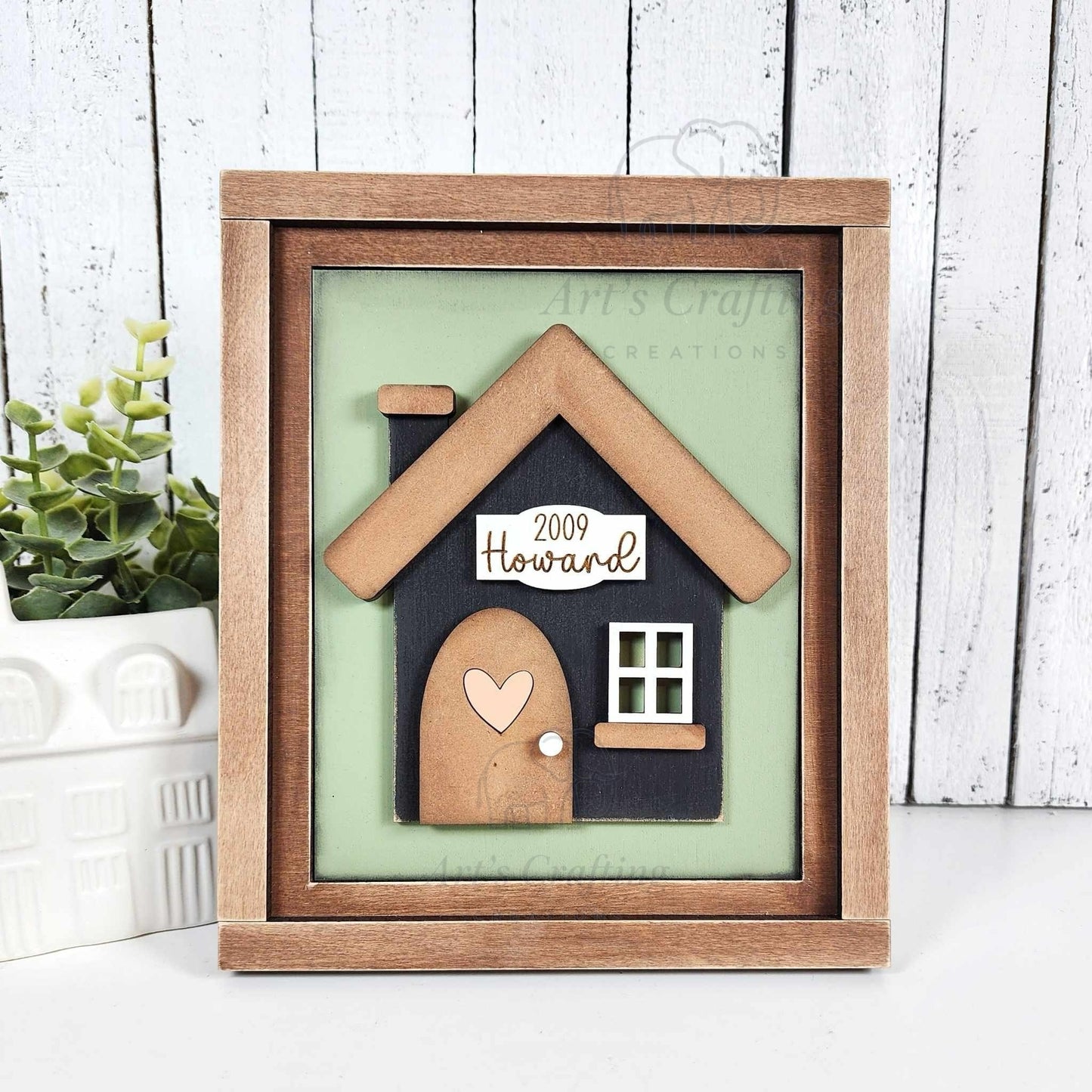 5x6 Interchangeable Insert  - House