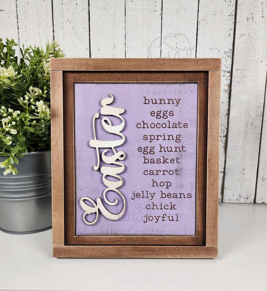 5x6 Interchangeable Insert  - Easter