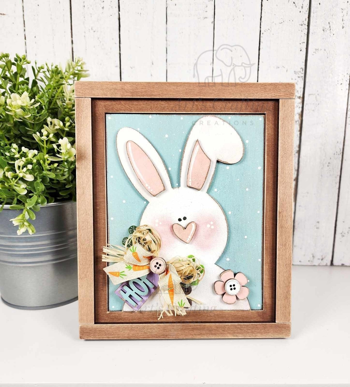 5x6 Interchangeable Insert  - Bunny