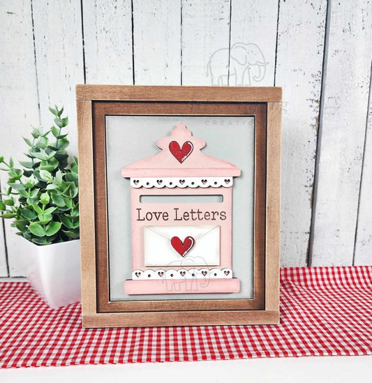 5x6 Interchangeable Insert  - Love Letters