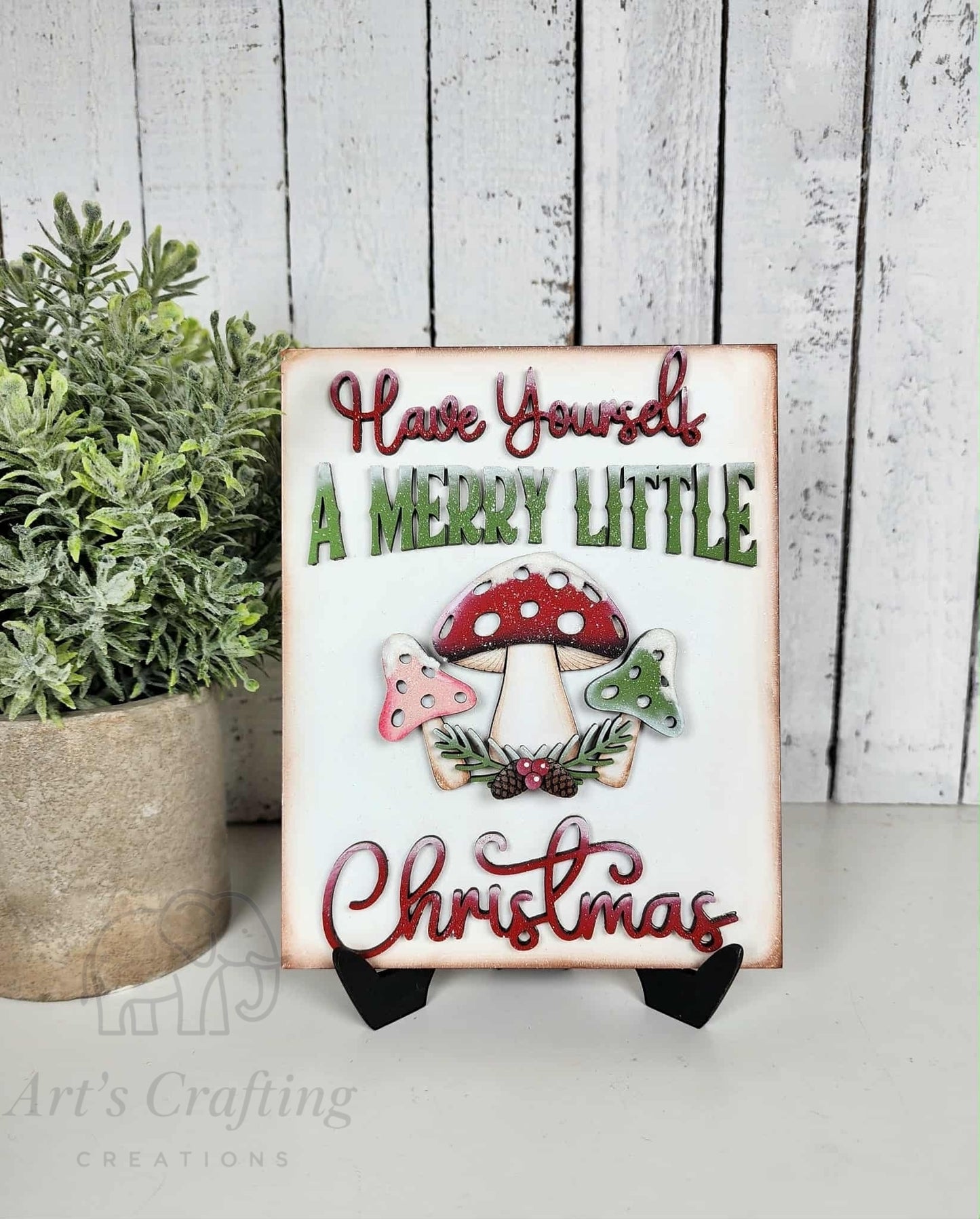 5x6 Interchangeable Insert  - Have yourself a Merry little Christmas