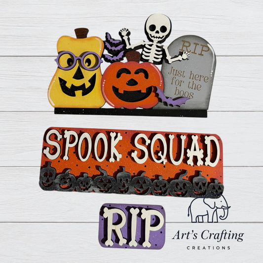 12" Interchangeable Insert - Spook Squad