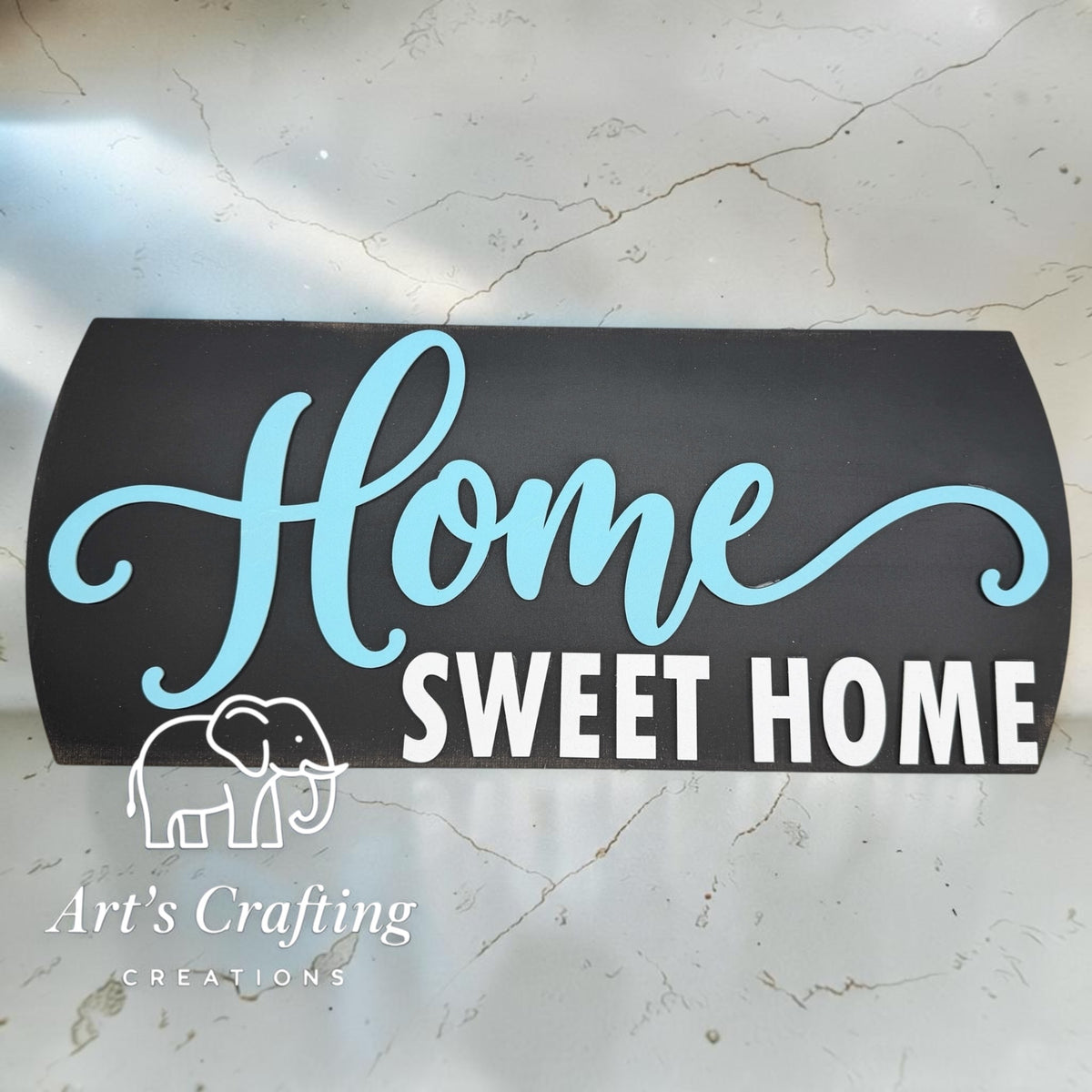 Home Sweet Home - 18" Round Interchangeable Insert