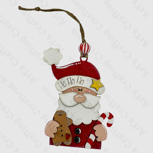 Santa Ho Ho Ho Ornament