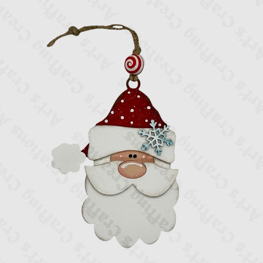 Santa Head Ornament