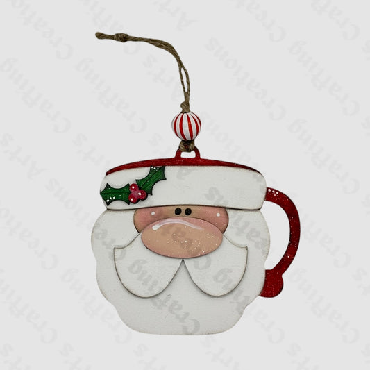 Santa Mug Ornament