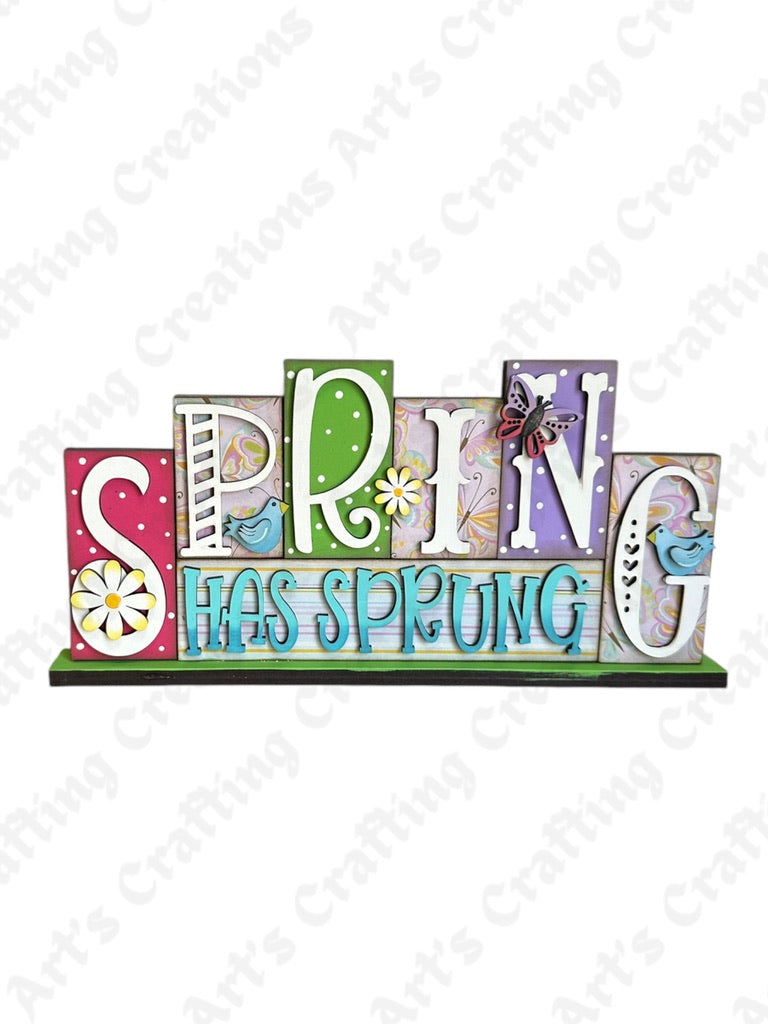Spring Has Sprung - Word Stacker